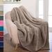 Soft Fluffy Sherpa Fleece Cozy Throw Blanket 50"x60"