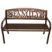 Leigh Country Metal Outdoor Family Bench - N/A