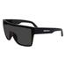 BULYAXIA Saftey Glasses for Men and Women Dark Lens Safety Glasses with Square Matte Black frame Removable Side included z87 Compliant - BZ103