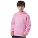 Cethrio Kids Hoodies Boy and Girls Pullover Solid with Pockets Pink Hoodies Size 7-8 Years