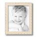 ArtToFrames 8.5x11 White Wash Picture Frame White Wood Poster Frame with Regular Glass and Foam Backing 3/16 inch (FBPL-4906)