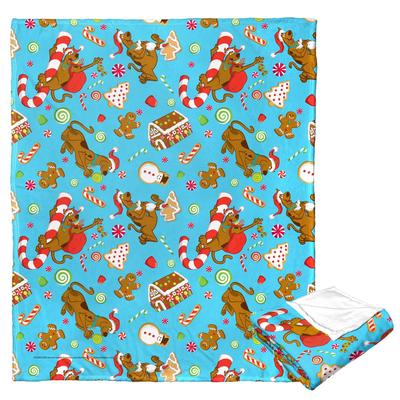 Wb Scooby Doo Festive Scooby Sweets Silk Touch Throw Blanket by The Northwest in O