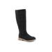 Women's Bonnie Tall Calf Boot by Los Cabos in Black (Size 37 M)