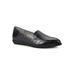 Women's Mint Casual Flat by Cliffs in Black Print (Size 9 1/2 M)