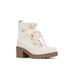 Women's Taya Bootie by Los Cabos in Off White (Size 39 M)