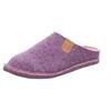 Pantoffel ROHDE "LUCCA", Damen, Gr. 42, lila, Filz, meliert, klassisch, Schuhe, Clog, Hausschuh, Homeslipper in melierter Optik