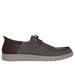 Skechers Men's Slip-ins RF: Melson - Vaiden Sneaker | Size 8.5 | Chocolate | Textile | Vegan | Machine Washable