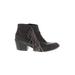 Just Fab Ankle Boots: Black Shoes - Women's Size 8