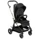 Chicco One4Ever Leichter und kompakter Kinderwagen 0 Monate bis 4 Jahre, maximale Belastbarkeit 22kg, faltbar, verstellbare Rückenlehne, Automatikverschluss, Sonnen- und Regenschutz, Schwarz