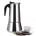 Stovetop Espresso Maker Moka Pot 12 Cup 600ml Percolator Italian Coffee Maker 20oz Stainless Steel Classic Cafe Maker with Coffee Percolator Design for Gas Electric Ceramic Stovetop Induction Cookers