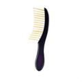 Wide Tooth Hair Combs Anti-Static Wood Comb for Styling Detangling Hair Brush for Women Head Acupuncture Point Massage Brush (Color : 2pc Wide comb B)