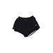 Asics Athletic Shorts: Black Print Activewear - Women's Size Medium