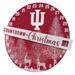 Pegasus Indiana Hoosiers Countdown to Christmas Wall Sign