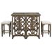 Alcott Hill® Chantol Rectangular 47" L x 43.7" W Restaurant Dining Set Wood in Brown | 36 H in | Wayfair 7ADC683305C04101ACB1F5B77558F613