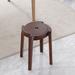Red Barrel Studio® Jawone Solid Wood Accent Stool in Brown | 17.7 H x 13.8 W x 13.8 D in | Wayfair C6540999F5C445D6A1E6882DD54F511F