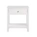 Red Barrel Studio® Jaykon Nightstand Wood in White | 26.5 H x 14.5 W x 23 D in | Wayfair CE711520A9E24ABD9247A966904F1747