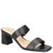 Easy Street Clovelle - Womens 9.5 Black Sandal Medium