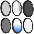 KnightX UV CPL Circular Polarizing CPL Filter 49 52 55 58 62 67 72 77 mm for Nikon Canon Sony