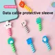 Cable Protector Cover Charger Data Cable Bracket Earphone Protector Cable Covering Cable Holder