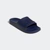 Badesandale ADIDAS SPORTSWEAR "ADILETTE AQUA", Gr. 46, blau (dunkelblau, dunkelblau, dunkelblau), Synthetik, sportlich, Schuhe
