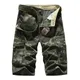 Military Men Camouflage Tactical Cargo Shorts Summer New Y2k Multiple Pockets Loose Big Size Outdoor