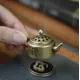 1Pc Chinese Style Incense Burner Alloy Tiny Teapot Shape Incense Holder Home Tabletop Buddhist