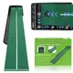 Putting Mat with Auto Ball Return System Indoor Putting Green for Mini Games Practice Equipment