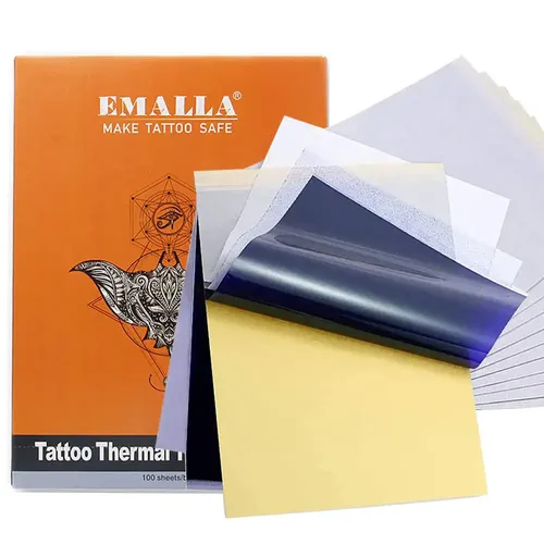 10/30/50/100pcs Tattoo Transfer papier Emalla A4 Größe Thermos chablone Transfer Kopierpapier für