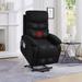 Power Lift Recliner Chair Electric Sofa Chair with Vibration Massage & Heating, Power Massage Reclining Chair with Lift Assist