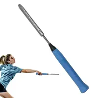 Badminton schläger Swing Trainer einstellbares Gewicht Badminton Trainings stab Edelstahl Badminton