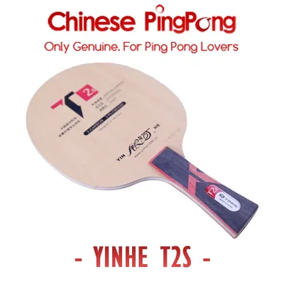 Original YINHE T2 S Hinoki Carbon Tischtennis Klinge Schläger Schleife Offensive T2S T-2S Speed Spin Image