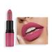 Fnochy Tinted Lip Balm Matte Matte Lipstick Paste Color Sexy Red Nude Beige Brown Red Lipstick