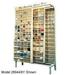 Quantum Storage Systems QS-569-56GY Gondola Free Standing Slider System with 56 Variety Bins Gray