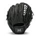 Franklin Sports Baseball Fielding Glove - Men s Adult and Youth Baseball Glove - CTZ5000 Black Cowhide Glove - 12.75 Trapeze Web for Outfielders