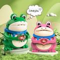 Jiaroswwei Kids Frog Toy Light Up Movable Heart Gesture Voice Record Say I Love You Glowing Frog Talking Toy Qixi Festival Valentine s Day Girlfriend Children Gift