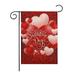 2023 Holiday Gifts Clearance Valentine s Day Garden Flag 12 X 18 Inches Double Sided Love Dwarf Outdoor Vertical Farmhouse- Rural Festival Garden Decoration Gifts for Lovers