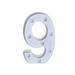 FNGZ Led Light Clearance Promo Alphabet LED Digital Lights Light Up White Plastic Digital Standing Hanging 7