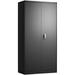 xrboomlife Metal Wall Cabinet with and Doors Wall Mounted Metal Cabinets with 1 Adjustable and 2 Doors Wall Cabinet for Garage Office and Home