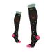 ASFGIMUJ 6 Pairs Womens Socks Crew Sports Stretch Compression Socks Outdoor Sports High Leg Running Pressure Socks