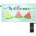 SKYSONIC Beach Towels 30 x60 Summer Watermelon Popsicles Camping Towels Tropical Fruits Sand Free Beach Towel Large Beach Towels Quick Dry Bath Travel Towels Pool Yoga Beach Mat for Men Women