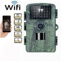 Wildlife Hunting Camera 32MP 4K HD Activated Trail Hunting Camera WIFI Bluetooth Waterproof Wifi Hunting Camera Outdoor IR Night Vision Motion