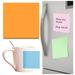 Nomeni Sticky Note Clearance! 3*3 Feet Tearable and Super Sticky Notes Bright Colors 100 Sheets School Supplies Orange 1