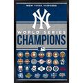 MLB New York Yankees - Champions 23 Wall Poster 22.375 x 34 Framed