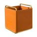 Tuphregyow Leather Pen Holder Desktop Stationery Storage Box Office Accessories Organizer Home Large Capacity Pen Holder Stylish and Functional Keeps your Pens and Stationery Organized Orange