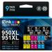 (TM Compatible Ink Cartridge Replacement for HP 950XL 951XL 950 XL 951 XL for OfficeJet Pro 8610 8600 8615 8620