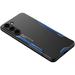 Thin and Light Aluminum Alloy Phone Case for Xiaomi Mi Poco X4 X3 X2 M4 M3 Pro NFC GT Shockproof Metal Matte Back Cover Durable Protective Hot Shell with Soft Borders(Blue X3/X3 Pro)