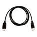 6.6 ft. DisplayPort Male to Male Audio & Video Cable Black