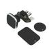 GPS Navigation Car CD Optical Drive Slot Air Outlet Phone Holder Mount Stand Mobile Phones Bracket (Black)