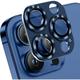 [2 Pack] Camera Lens Protector for iPhone 15 Pro Max & iPhone 15 Pro Metal Tempered Glass Camera Cover Film Strong Adhesion 9H Hardness Anti-Scratch Camera Rear Lens Protector 2023 -Blue