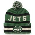 Men's '47 Green New York Jets Bering Cuffed Knit Hat with Pom